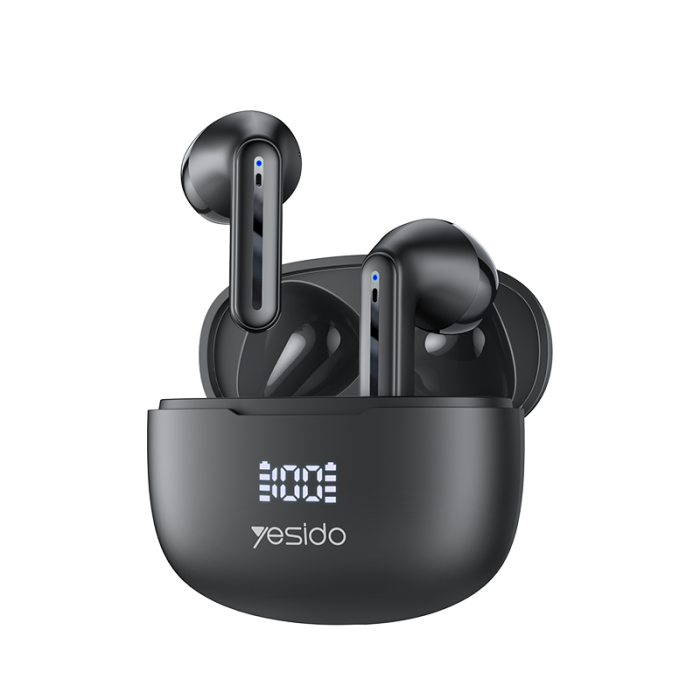 Yesido Tws19 Bluetooth5 3 With Microphone And Touch Control Ultra Light Wireless Bluetooth Earphone“ Premium Quality, Stylish & Durable Protective Case